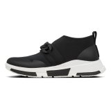HEDA CHAIN SLIP - ON SNEAKERS - BLACK